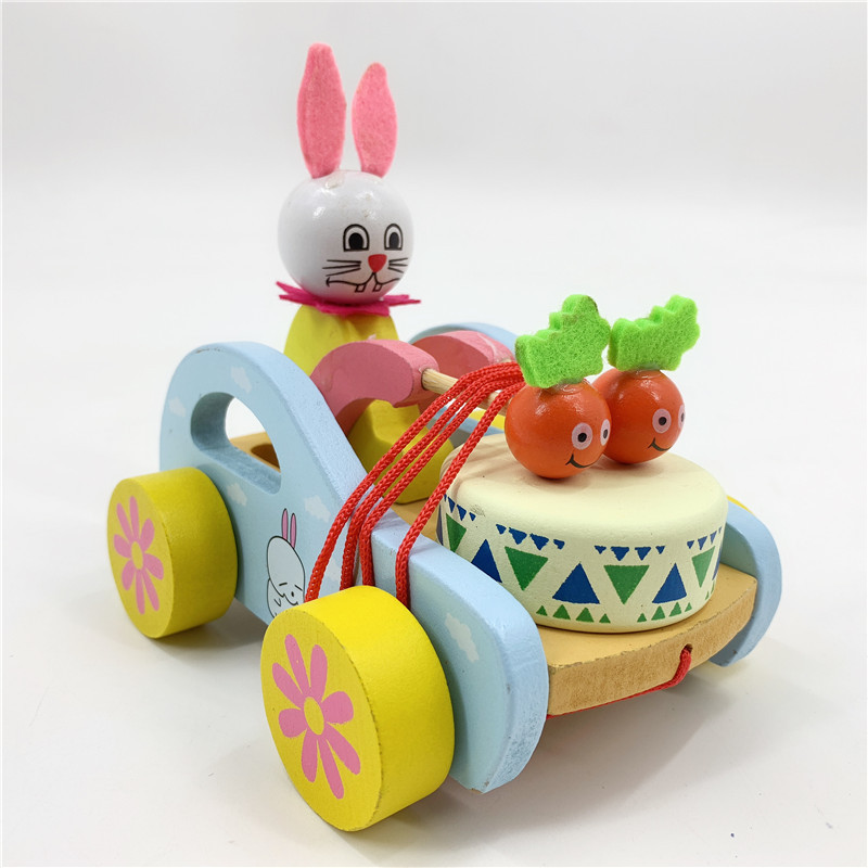 wooden rabbit