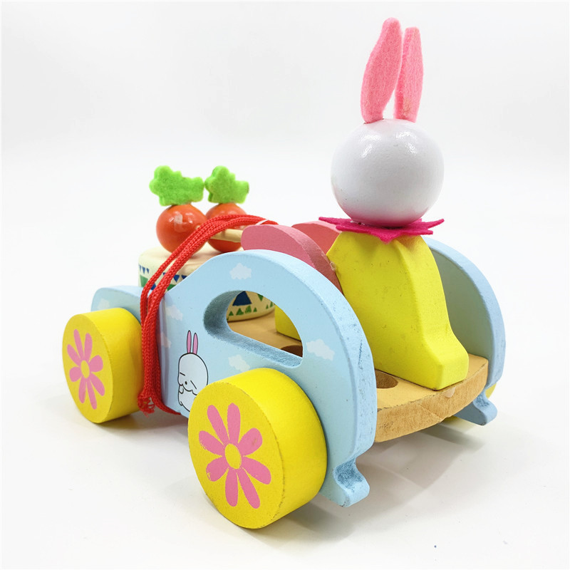 wooden rabbit
