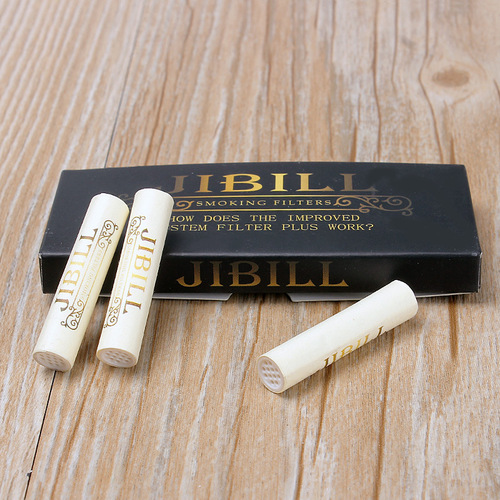 Wood Aroma 9MM Activated Carbon Filter Core, Special Filter Core for Pipes, Pipe Accessories, 10-Pack Pine Wood Pipe Filter