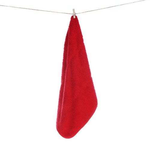 Coral velvet rag square thickened 400g 30*40 cleaning cloth car wiping cloth kitchen cloth wholesale manufacturer direct sale