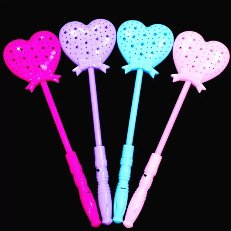 桃心发光棒 LED镂空爱心闪光棒 演唱会晚会助威用品 地摊公园