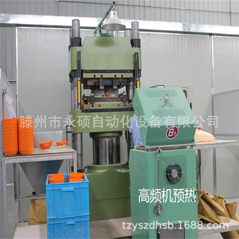 密胺筷子餐具生产设备 三聚氰胺美耐皿粉末成型液压机