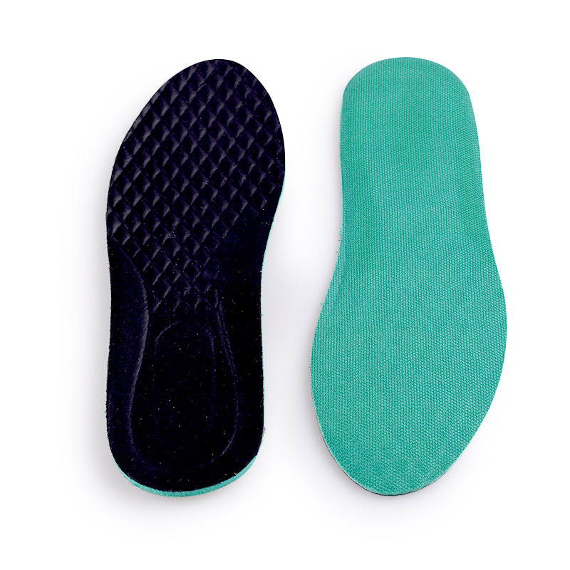 Precio de fábrica plantilla desodorante sudor-absorbente transpirable cuero deportes plantilla hombres y mujeres engrosada amortiguador elástico baloncesto correr pad