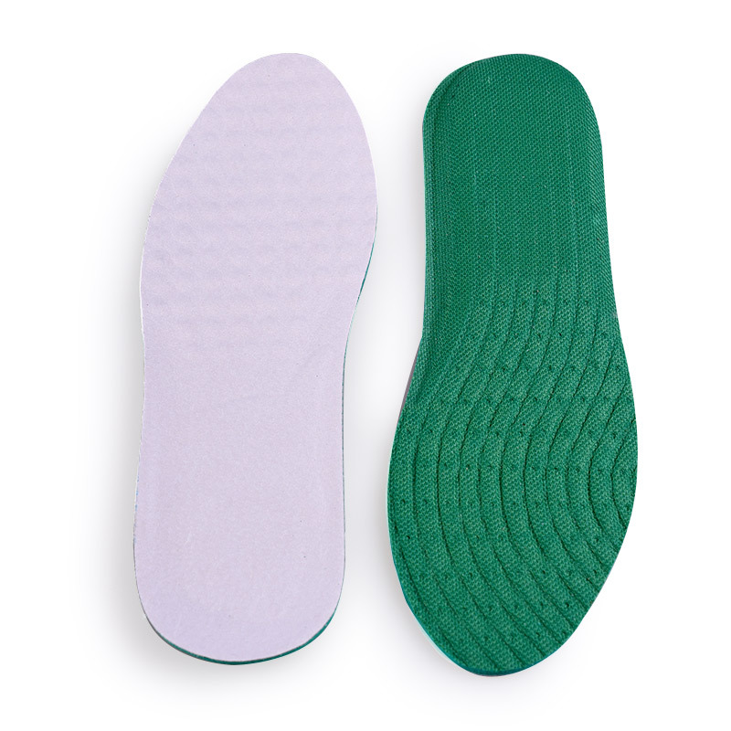 Precio de fábrica plantilla desodorante sudor-absorbente transpirable cuero deportes plantilla hombres y mujeres engrosada amortiguador elástico baloncesto correr pad