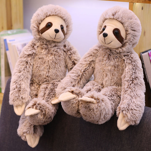 Amazon cross-border Internet celebrity sloth doll ins girl heart plush toy pillow girl gift one piece drop shipping