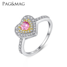 PAG&MAG  ���Ľ�ָŮS925�y������pɫ���僚W�������Ʒ�Y��