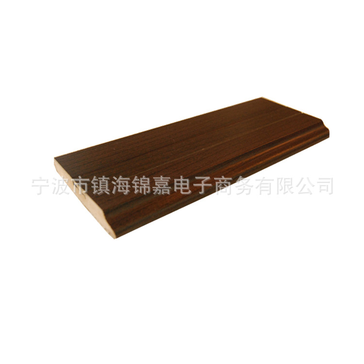 El fabricante proporciona la línea de revestimiento de zócalo de MDF, materiales auxiliares de piso, la línea de decoración de paneles de pared cóncavos y convexos se puede pedir image 1