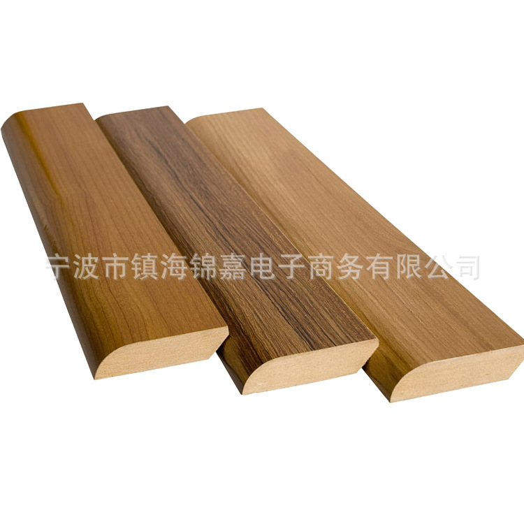 Tablero de densidad reforzado con exportación, pegatina de presión en caliente, borde de rodapié, tira en forma de T, hebilla de presión, tira de piso, material convexo image 1