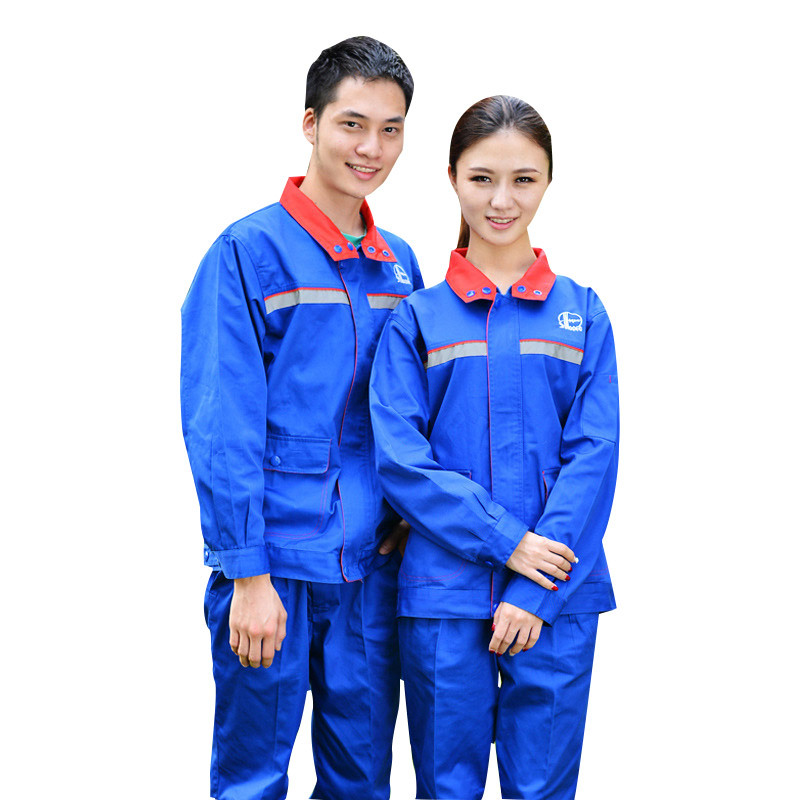 加油站工作服加油站春秋装加气站工作服 防静电服装耐磨透气