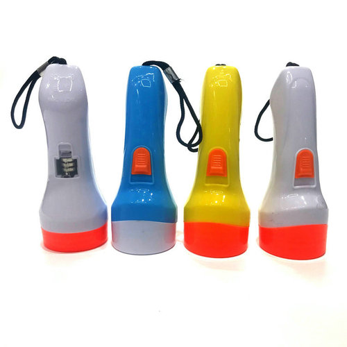 Plastic Mini Flashlight LED Transparent Head Flashlight Hook Flashlight Gift Flashlight Manufacturer Wholesale