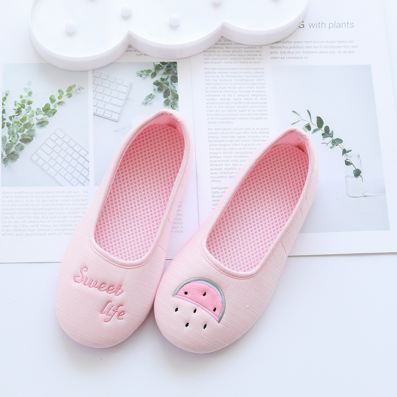 Summer Thin Breathable Cotton Moon Shoes Postpartum Lactation Indoor Floor Slippers with Maternal Soft Sole Women Summer Thin Breathable Cotton Moon Shoes Postpartum Lactation Indoor Floor Slippers with Maternal Soft Sole Women