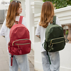 New Women's Backpack Hot Selling Lotte Amazon Women's Dual Shoulder Oxford Cloth Bag New Lightweight Nylon Dual Shoulder Bag