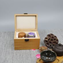 可定制竹盒 天地盖茶叶木盒 茶杯木头制普洱茶包装礼品盒茶壶礼盒