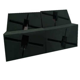 黑色抗静电海绵 苏州高密度包装海绵 可出口 异形海绵