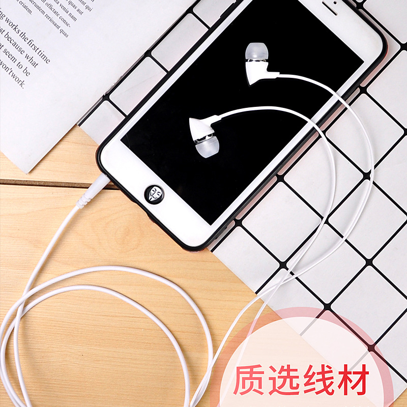 Apple, compatible pack, smart headphones, earplugs, wire control