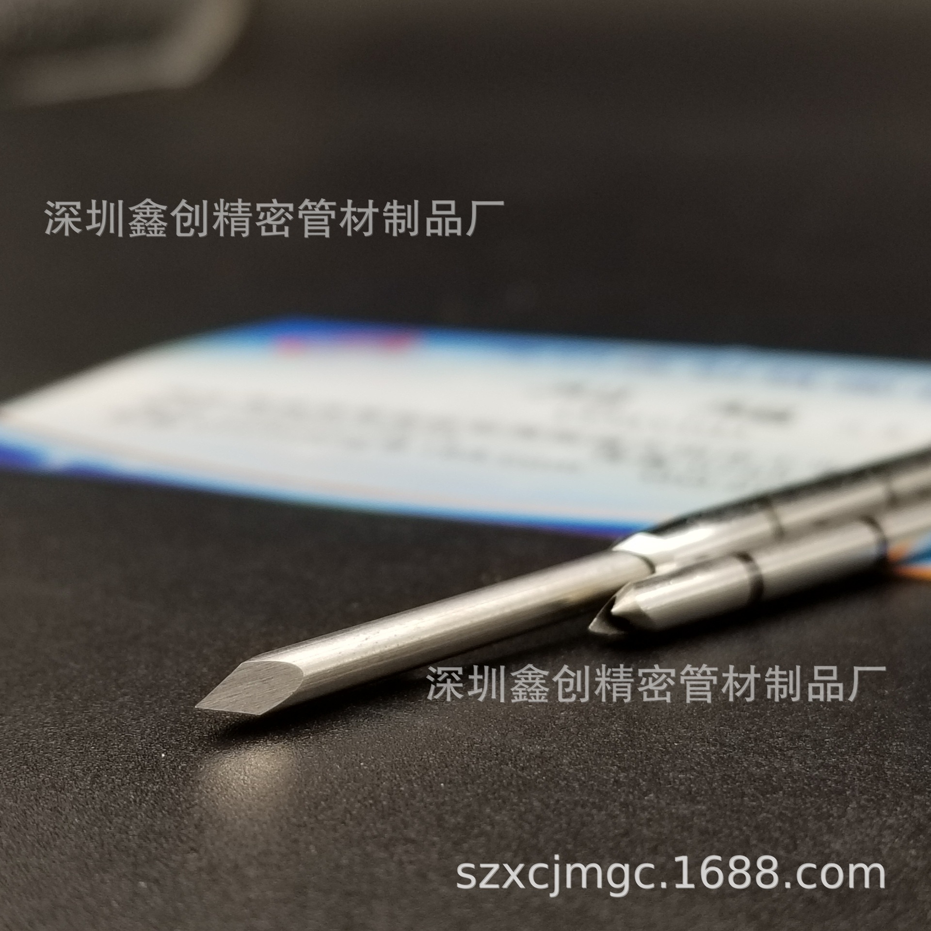 SUS304菱形穿刺针芯 三面实心磨尖钢针 可激光刻度打标 钢针加工