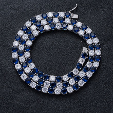 ���R�d�W����������5mm�W���tennis chainlan�{�ײ�ɫ�ʯ�L��