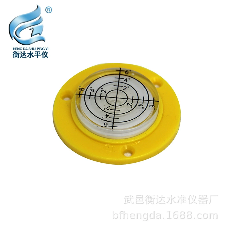 Акрил круглый уровень 4910 с монтажным отверстием