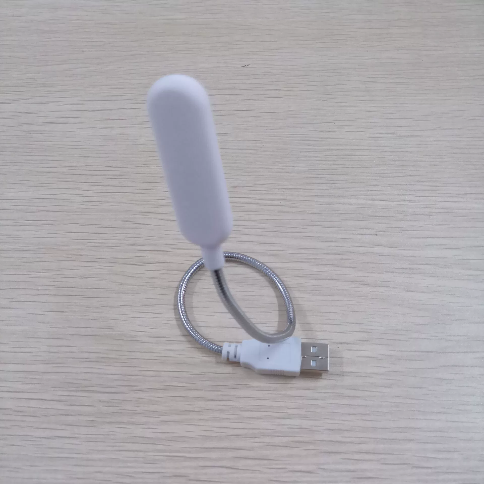 USB светодиодная сательная лампа, портативная гибкая металлическая труба 305×17×8 мм, 6 светодиодов, защита глаз