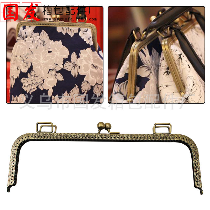 24cm cuadrado 27cm cóncava cintura relievo oro orejas de bronce cuadradas se puede combinar pu brazalete