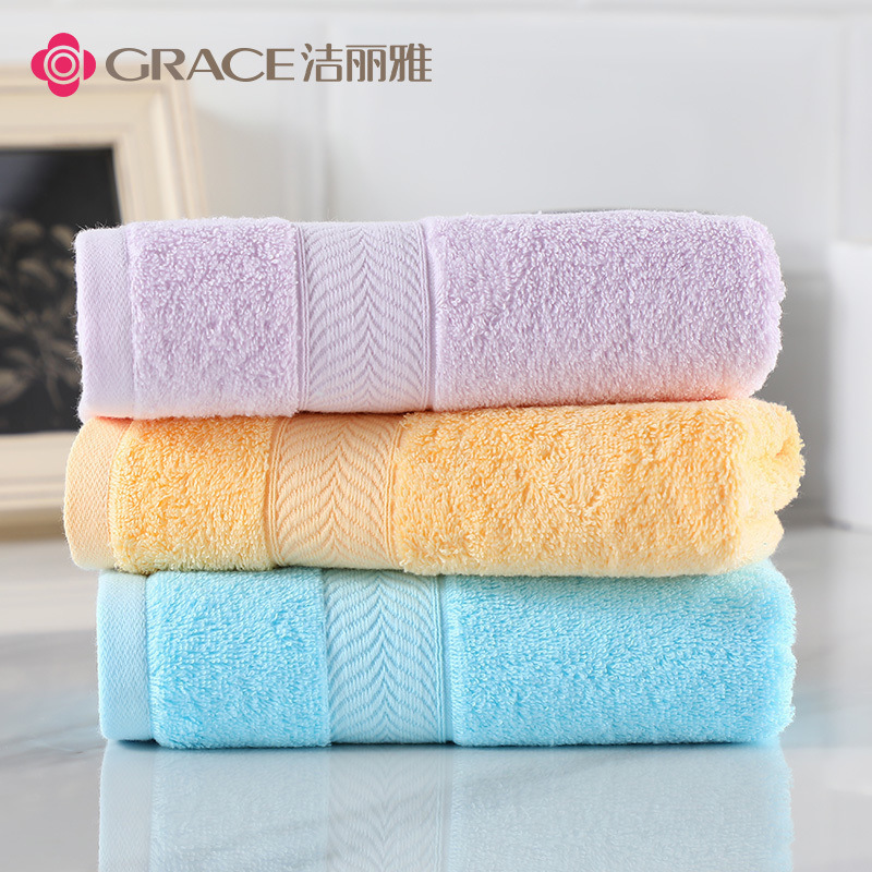 Jielia Towel Pure Cotton Towel Spiral Broken Face Towel Thickened Pure Cotton Towel Gift Set Gift Welfare