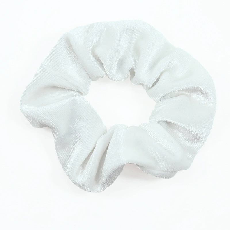 Hair Scrunchie (Swan) multicolour, European style, simple elegant design, 9.5×3.5 cm