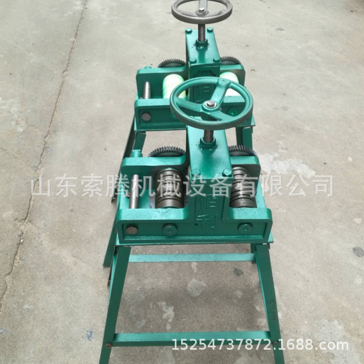 手摇铝合金管子弯圆机弯管机7-16mm 手动铝合金钢管卷圆机价格