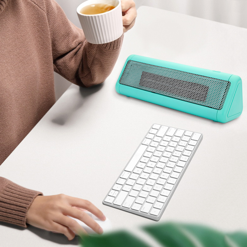 Mini escritorio calentador de escritorio mano calentador pequeño eléctrico para estudiantes dormitorio juego