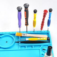 High-Temperature-Resistant Hardware Maintenance Insulating Work Mat Mainboard Phone Repair Microscope Base Silicone Pad Platform