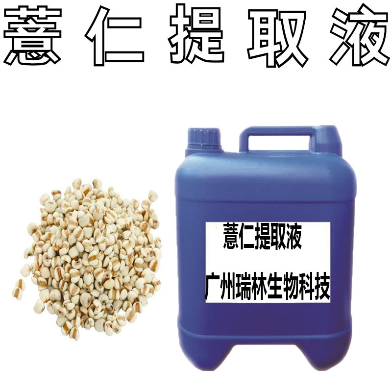 批发薏仁提取液 薏仁萃取液保温提取液老化角质改善皮肤粗糙1KG订