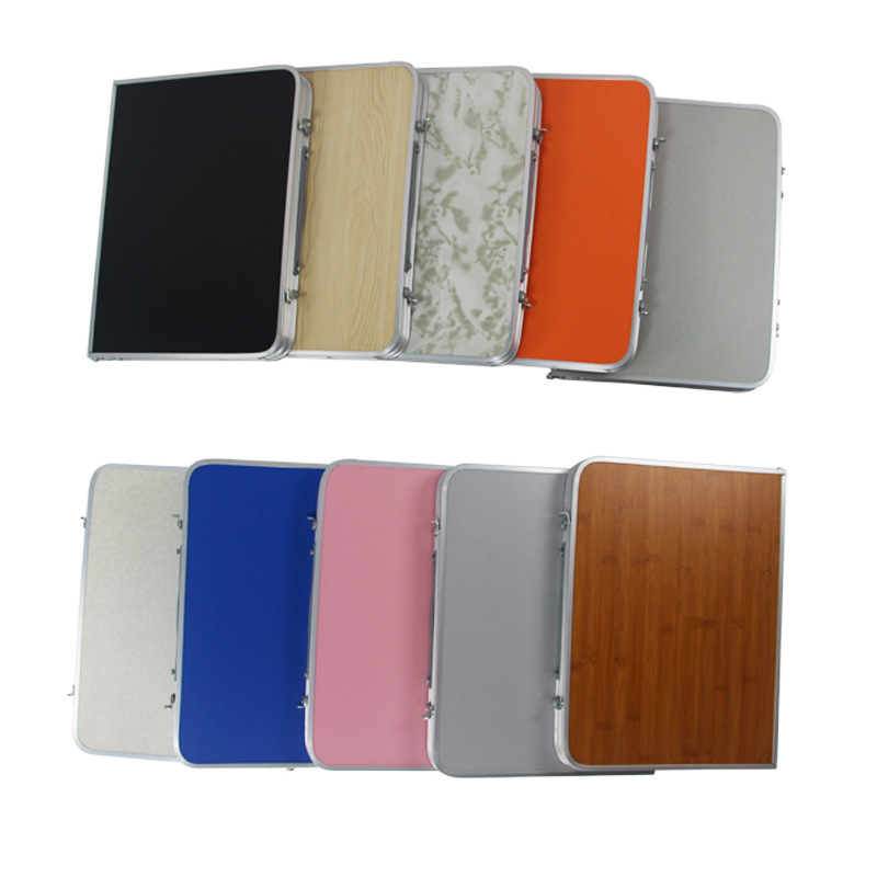 Mesa plegable de aleación de aluminio para cama, escritorio para computadora, comedor posparto, juegos infantiles, multifuncional, fácil almacenamiento, dormitorio para estudiantes