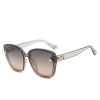 High-end sunglasses, fashionable street sun protection cream, glasses, new collection, cat's eye, UF-protection