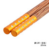 Japanese metal wooden chopsticks engraved, wholesale