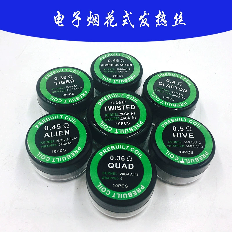 Сделай сам готовый причудливый нагревательный провод капля масла распылитель для хранения большого дыма Клэптон нагревательный провод