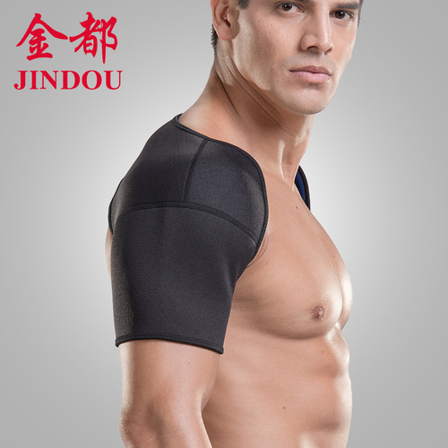 Wholesale factory sports shoulder pads sleeping cold insulation shoulder straps weightlifting sports equipment for men and women dropshipping one piece