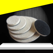 厂家直销背绒羊毛轮粘面抛光轮盘羊毛毡毛毡轮玻璃抛光轮抛光蜡