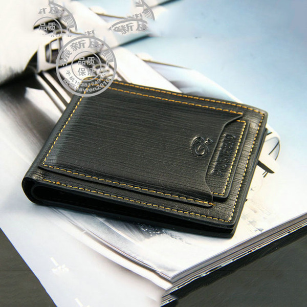 Casual short handheld wallet