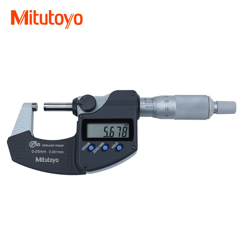 Mitutoyo三丰293-340-30数显千分尺公英制外径千分尺0-25*0.001mm