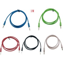 1�� 3.5mm���l�� ��䛾� 僽��^ ��ɫ���l�� Audio cable 5ɫ�F؛