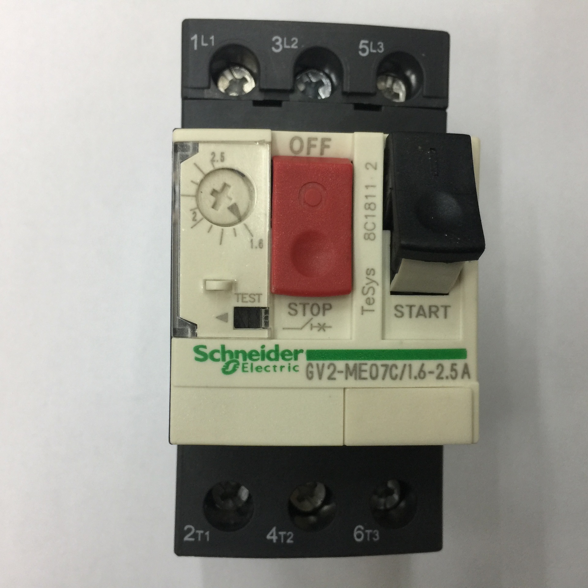 原装正品GV2-ME07C 1.6-2.5A Schneider 电动机保护用断路器