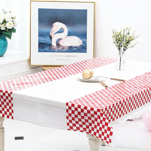 Batch Birthday Party Supplies Party Decorations Gathering Candy Color Polka Dot Tablecloth Disposable Tablecloth