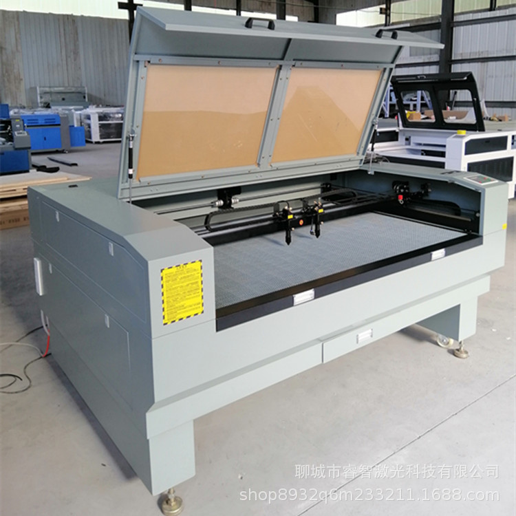 1610双头激光雕刻机广告亚克力无纺布料皮革密度板工艺品切割机