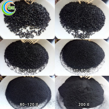 供应黑金沙金属喷砂除锈铜矿砂耐磨地坪黑色铜矿多肉植物垫底铺面