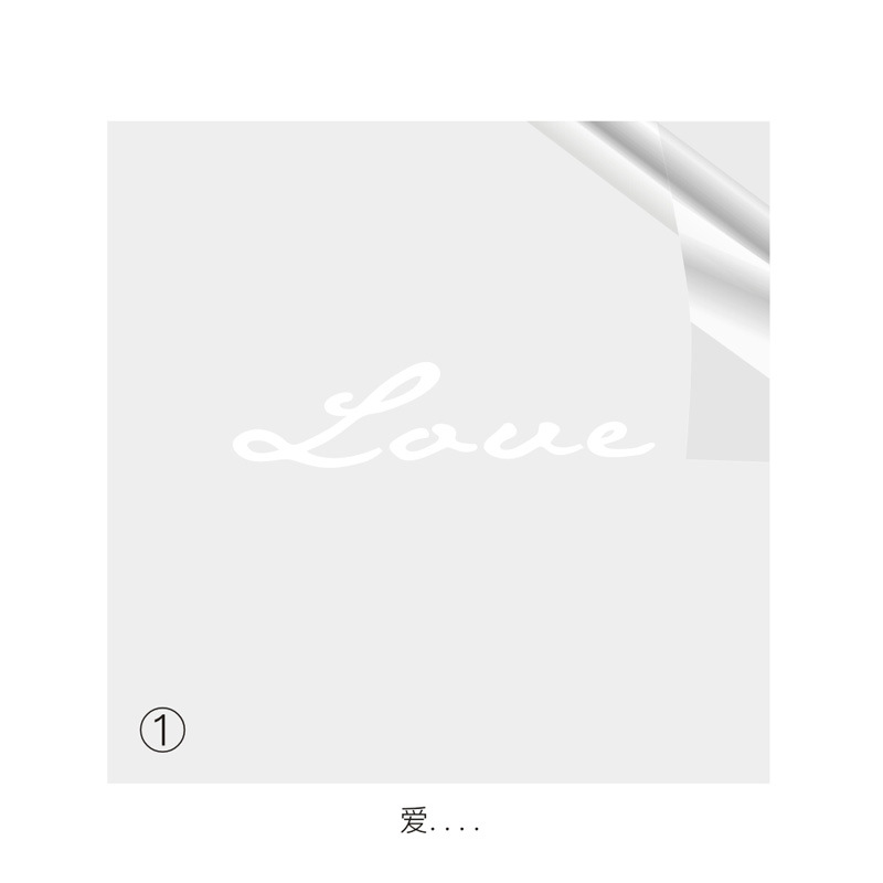 Internet celebridad inglés celofán transparente engrosada papel de embalaje floral impermeable Flor de regalo flor material de embalaje al por mayor