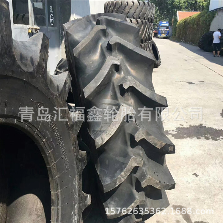 水旱两用轮胎18.4-30 18.4-38 R-2鹰钩花纹水田半高花轮胎