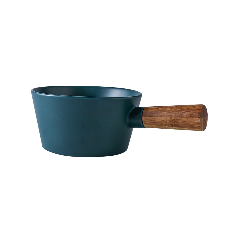 AL2220 Маленькая темно-зеленая миска для риса