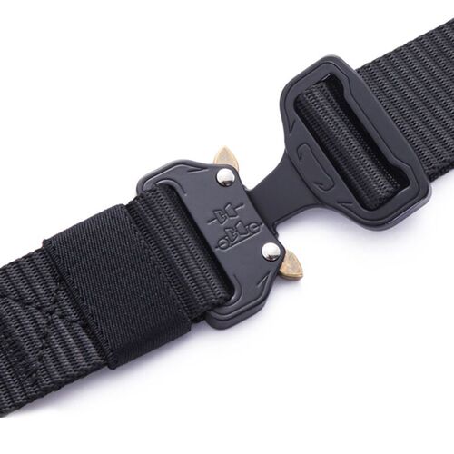 3.8cm Cobra Tactical Belt Outdoor Sports Nylon Belt Multi-functional Training Belt with Logo Design