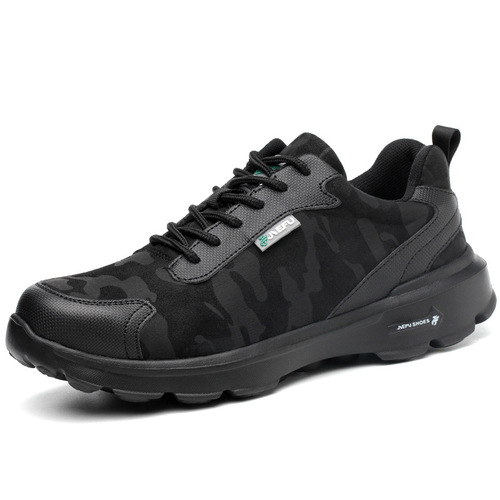 Jiefu lightweight breathable labor protection shoes summer steel toe-proof anti-smash anti-puncture waterproof electrician insulated safety shoes