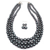 Fashionable necklace from pearl, European style