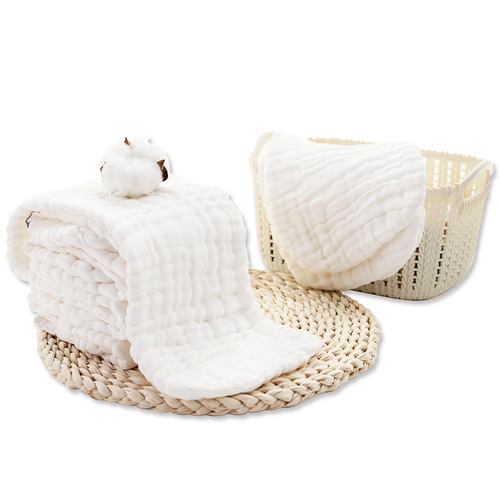 Sunshine Chrysanthemum Baby Peanut Shape Gauze Diaper Newborn Baby Cotton Diaper Soft, Breathable and Washable